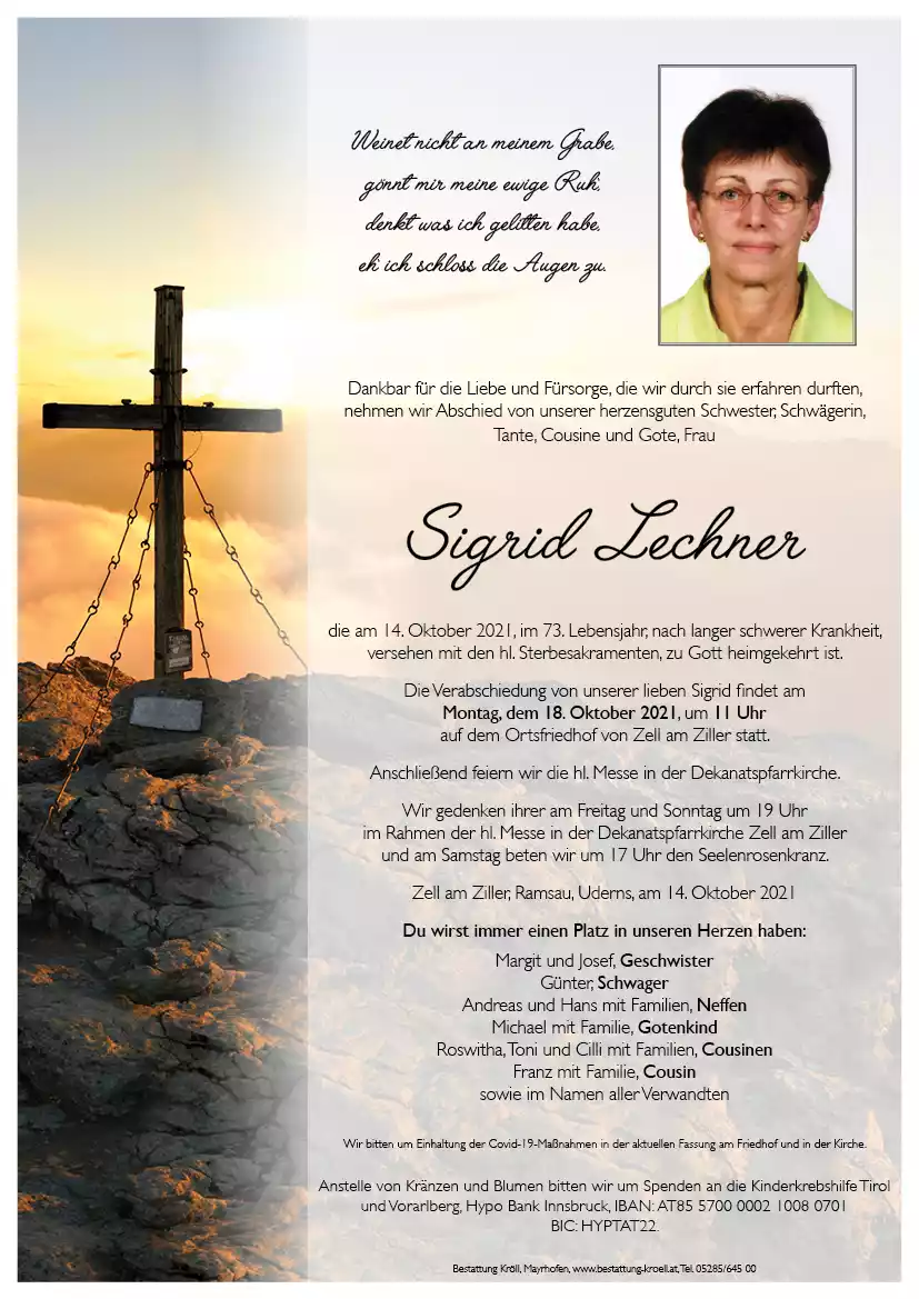 Parte von Sigrid Lechner